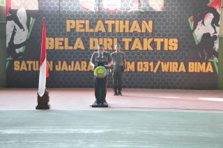 Korem 031 Wira Bima gelar Latihan Kaderisasi Pelatih Beladiri Taktis se Riau